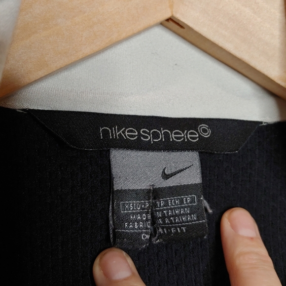 Nike Sphere Seventy 1 Full Zip Mesh Panel Front Jacket XS Black White Dri Fit 03 - Picture 8 of 10